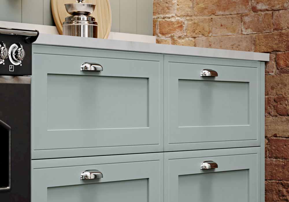 Fitted Sage Shaker Kitchen | Superior Kitchens